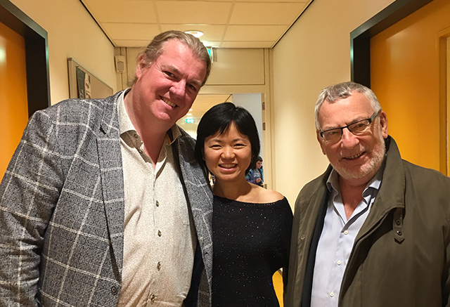 with Raf De Keninck and Lei Wang - Fontys - Tilburg 10.2019